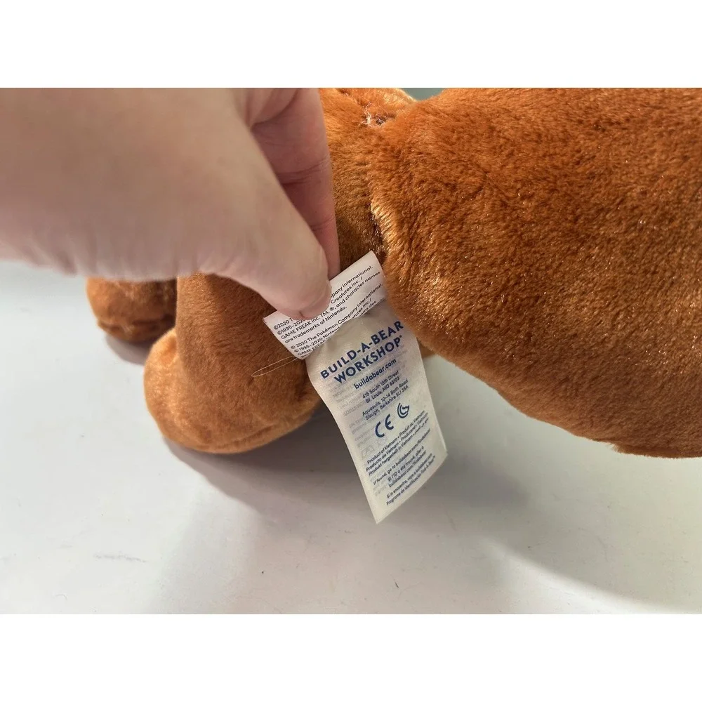 Eevee Build A Bear Plush Toy Figure Pokemon Stuffed Brown Limited Edition